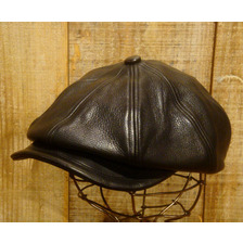 FREEWHEELERS UNION SPECIAL OVERALLS &ldquo;Cassady&rdquo; Cow Hide(Washable Leather) 1637003画像