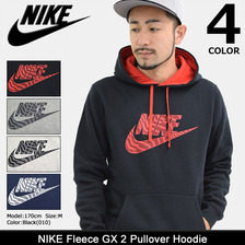 NIKE Fleece GX 2 Pullover Hoodie 861727画像