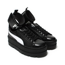 PUMA Ankle Strap Sneaker Wn's (Puma Black) 366264-03画像
