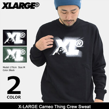 X-LARGE Cameo Thing Crew Sweat M17C2205画像