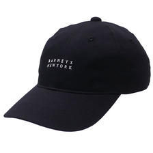 BARNEYS NEWYORK LOGO 6-Panel Cap BLACK画像