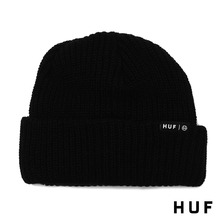 HUF USUAL BEANIE BLACK画像