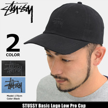 STUSSY Basic Logo Low Pro Cap 131753画像