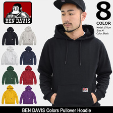 BEN DAVIS Colors Pullover Hoodie M-7780029画像