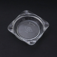Ron Herman &times; DURALEX RH Dai Logo ASHTRAY S CLEAR画像