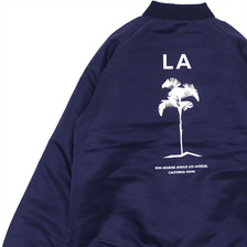 RHC Ron Herman &times; Champion BASEBALL JACKET NAVY画像