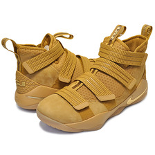 NIKE LEBRON SOLDIER XI SFG EP wheat gold/metallic gold 897647-700画像
