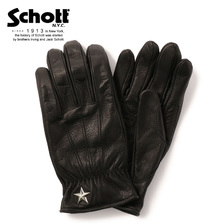 Schott ONE STAR SUMMER GLOVE 3169030画像