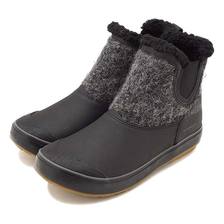 KEEN WMNS Elsa Chelsea WP Black Wool 1017961画像