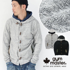 gym master 鬼パイル フードカーディガン画像