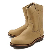 CHIPPEWA 10-INCH PULL ON BOOTS TAN RODEO CP20077TNR画像