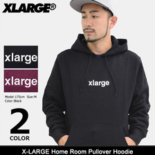 X-LARGE Home Room Pullover Hoodie M17C2106画像