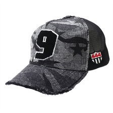 YOSHINORI KOTAKE DESIGN 9 LOGO STAR CAMO MESH CAP GRAY CAMO画像