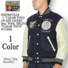 Whitesville &times; テーラー東洋 AWARD JACKET 30oz. WOOL MELTON "TAILOR TOYO" WV13985画像
