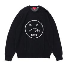 Supreme Shit Sweater BLACK画像