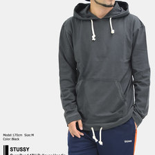 STUSSY Over Dyed 17F Pullover Hoodie 1140016画像