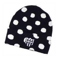 YOSHINORI KOTAKE DESIGN 444 DOT KNIT CAP NAVY画像