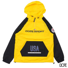 DOPE NATIONAL WINDBREAKER YELLOW画像