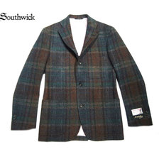 Southwick CAMBRIDGE HARRIS TWEED JACKET/multi herringbone画像