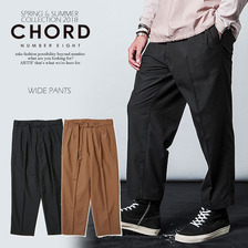 CHORD NUMBER EIGHT WIDE PANTS N8M1H1-PT03画像