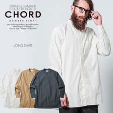 CHORD NUMBER EIGHT LONG SHIRT N8M1H1-SH05画像