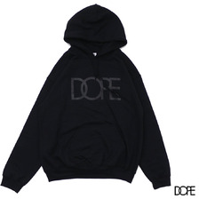 DOPE TONAL CLASSIC LOGO HOODIE BLACK画像