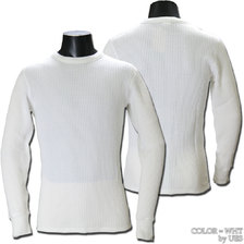 UES BIG WAFFLE FABRIC CREW NECK TEE SHIRT L/S 601752画像