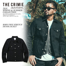 CRIMIE BORN FREE STRETCH DENIM JACKET C1H1-CXBF-J201画像
