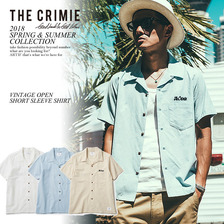 CRIMIE VINTAGE OPEN SHORT SLEEVE SHIRT C1H1-SH13画像
