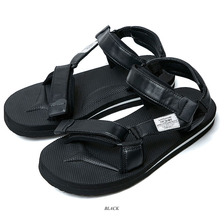 CRIMIE ALL ROUND SANDAL BLACK C1H1-SB03画像