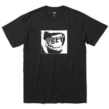 OBEY PREMIUM TEE "SCREAMER" (BLACK)画像