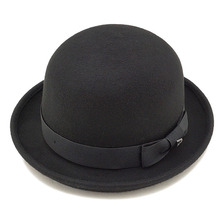 New Era The Bowler Wool Felt BLACK/SILVER 11322416画像