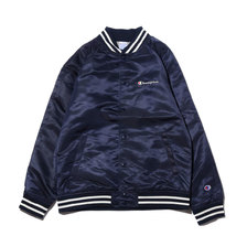 Champion BASEBALL JACKET NAVY C3-J619-370画像