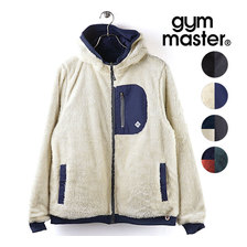 gym master リバーシブル ボア&times;タスロンフード ジャケット G802365画像