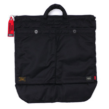 WTAPS 2WAY HELMETBAG BAG.NYLON.PORTER BLACK 172YSPTD-CG02画像