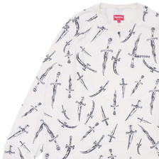 Supreme Daggers L/S Top WHITE画像
