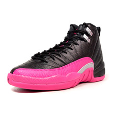 NIKE AIR JORDAN 12 RETRO GG "DEADLY PINK" "MICHAEL JORDAN" "LIMITED EDITION for JORDAN BRAND" BLK/PNK/GRY 510815-026画像