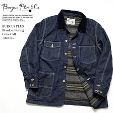 BURGUS PLUS Blanket Lining Cover All Denim 72001-00画像