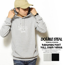 DOUBLE STEAL RAKUGAKI FONT PULL OVER PARKA 974-64067画像