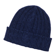 Ron Herman COTTON & CASHMERE BEANIE INDIGO画像