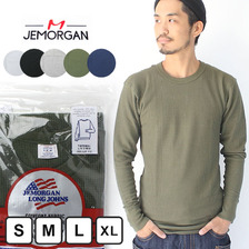 J.E.MORGAN 長袖 クルーネック パック Tee J7003画像