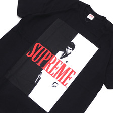 Supreme × Scarface Split Tee BLACK画像