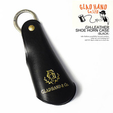 GLAD HAND GH-LEATHER SHOE HORN CASE -BLACK-画像