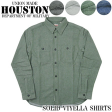 HOUSTON SOLID VIYELLA SHIRTS 40334画像