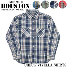 HOUSTON CHECK VIYELLA SHIRTS 40332画像