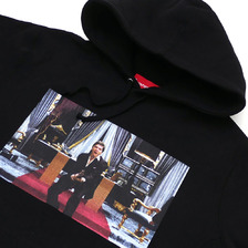 Supreme &times; Scarface Friend Hooded Sweatshit BLACK画像