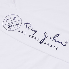 RHC Ron Herman &times; SURT &times; BIG JOHN SLEEVE LOGO L/S TEE WHITE画像