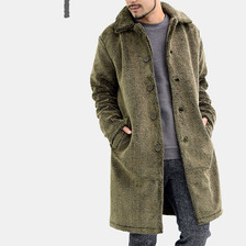 STUSSY Sherpa Mac Coat 115349画像