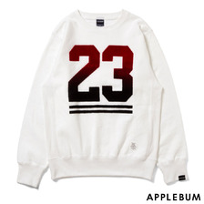 APPLEBUM CHICAGO 23 Crew Sweat WHITE画像