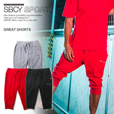 SBCY SPORTS SWEAT SHORTS 114-02016画像